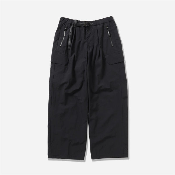 twill pants - black