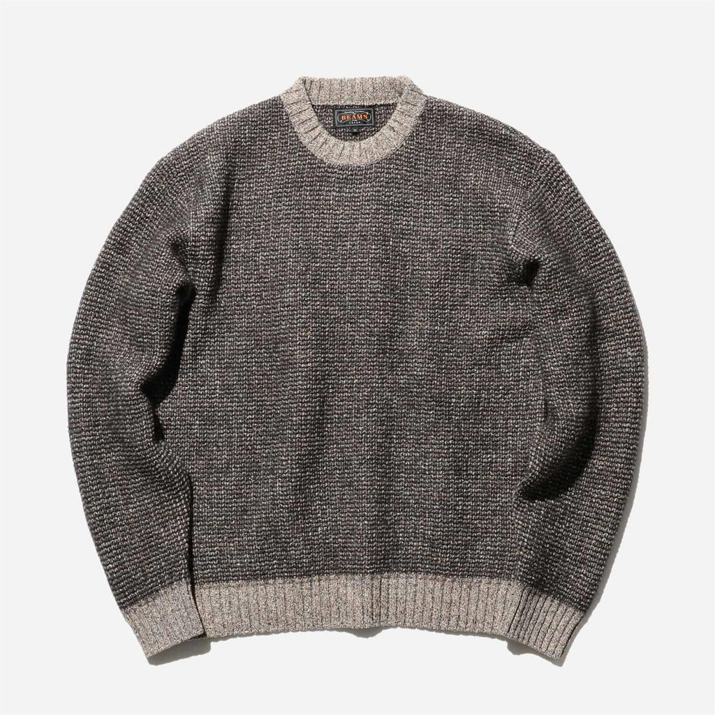 Crew Inlay Mohair Wool Silk - Beige