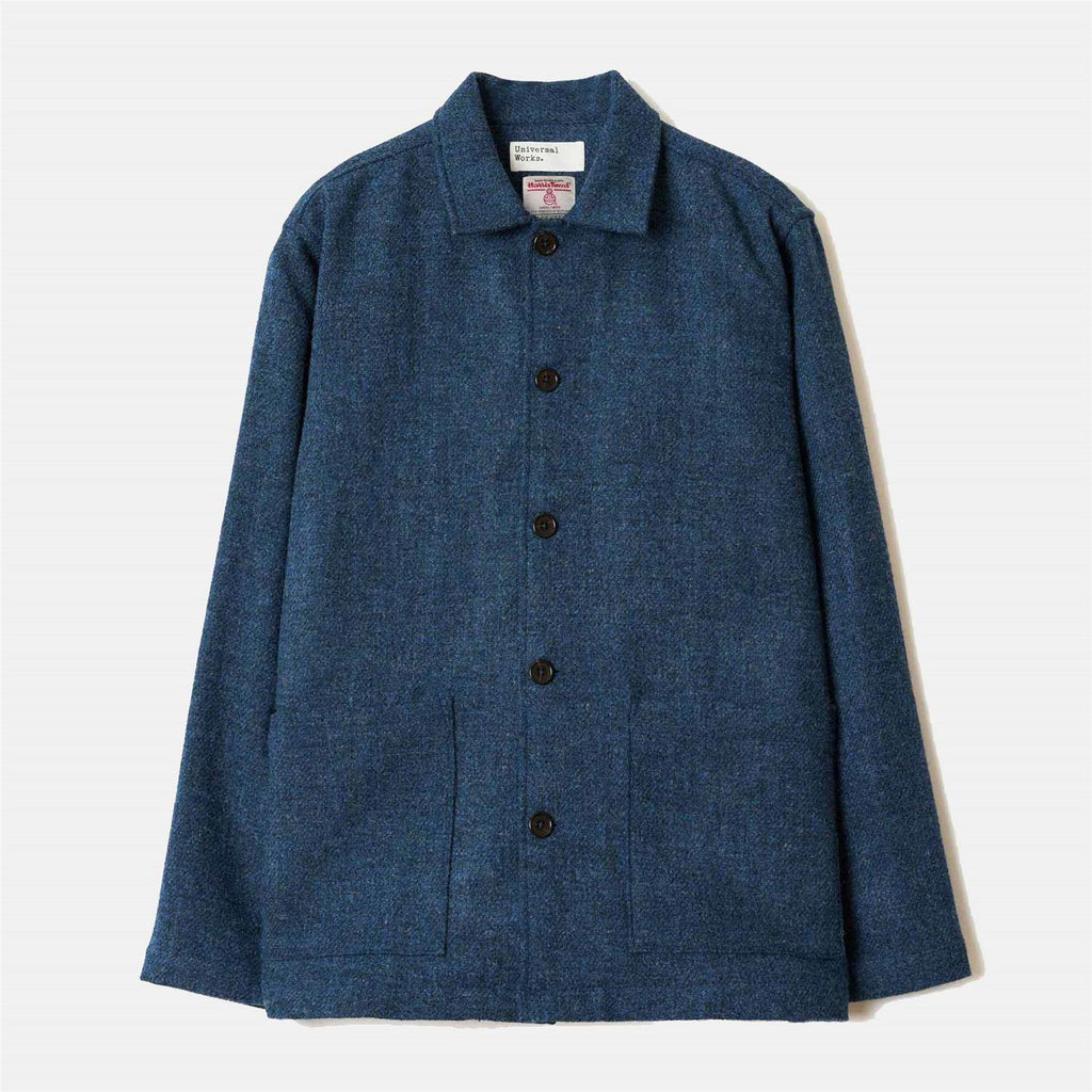 Easy Jacket Harris Tweed - Blue