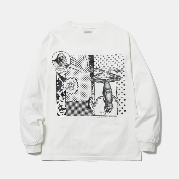 Service LS T-shirt - White