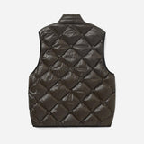 PERTEX® Light Down Vest - Brown/Black