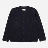 Cardigan Wool Fleece - Navy