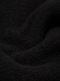Cardigan Wool Fleece - Black