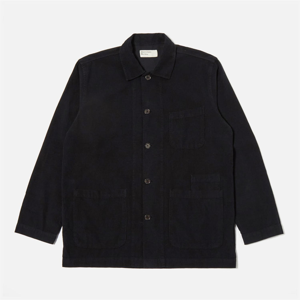 Bakers Overshirt Fine Cord - Black