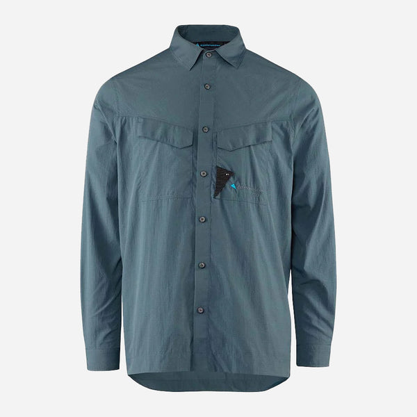 Syn LS Shirt - Thistle Blue