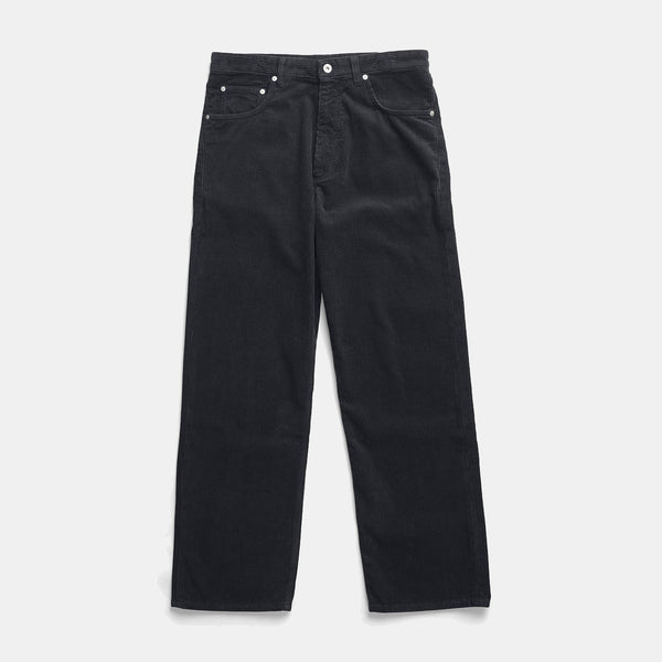 Korshavn Relaxed 5 Pocket Wide Wale Corduroy - Dark Navy