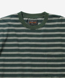 Pocket Tee Pin Stripe - Green