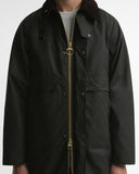 Long Spey Waxed Jacket- Sage