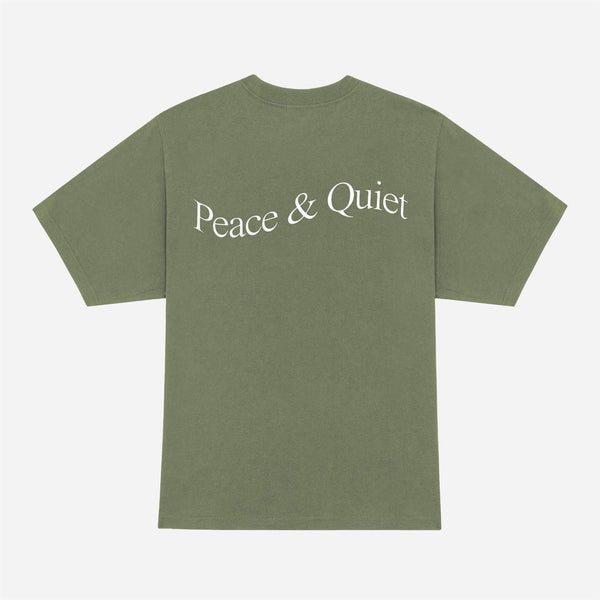 Wordmark T-shirt - Olive