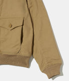A-1 Jacket - Camel Cotton Moleskin