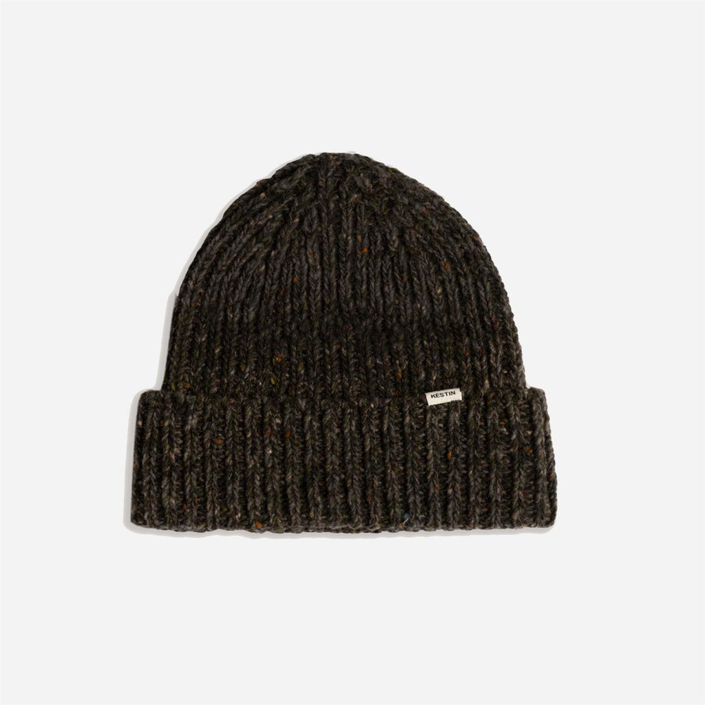 Isla Beanie - Forest Marl Merino Wool