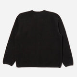 Cardigan Wool Fleece - Black