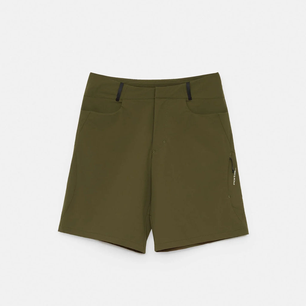Traka Softshell Short - Dark Olive