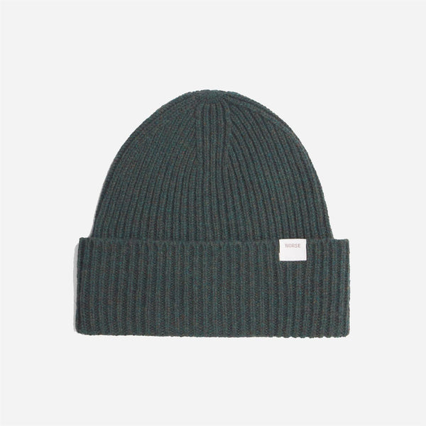 Norse Standard Merino Lambswool Beanie - Forrest