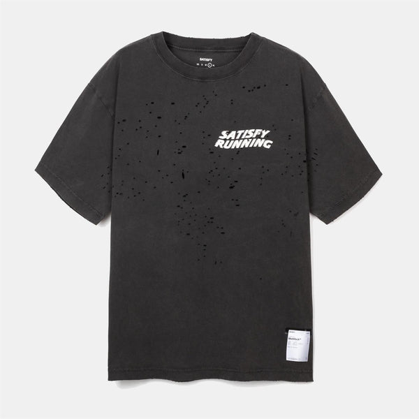 MothTech T-Shirt - Aged Black