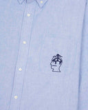 Brooks Brothers California Selvedge Oxford Button Up - Blue