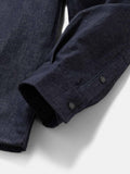 Travail Shirt Cotton Linen Denim - Indigo