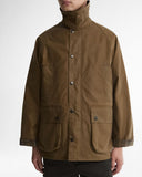 Oversized Bedale Waxed Jacket - Sand