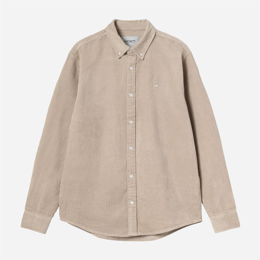 L/S Madison Cord Shirt - Wall