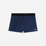 Vento™ 3" Split Short - Houndstooth NY Navy