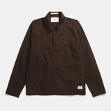 Arresskov Compact Cotton Overshirt - Delicioso Brown