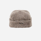 Square Wool Hat - Mushroom