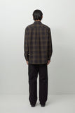 Primary Shirt - Dark Olive Plaid