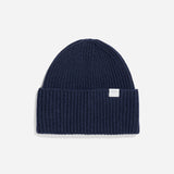 Norse Standard Merino Lambswool Beanie - Dark Navy
