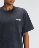 Heavyweight Cotton Box Tee - Black Chroma