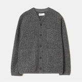 Cardigan Wool Fleece - Grey Marl