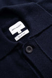 Aldrup Lambswool Cardigan - Dark Navy