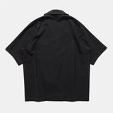 Revel S/S Shirt Tropical Wool - Black