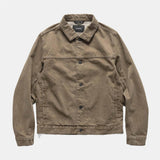 Rig Jacket Bio Wash Cotton Denim - Taupe