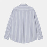 L/S Beale Shirt Beale Stripe - Gentle Blue