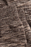 Bykle Heavy Cotton Twist Sock - Seal Brown