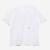 COOLMAX Jersey Pocket Tee - White