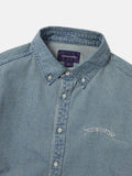 Washed Denim Shirt - Washed Blue
