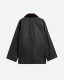 Oversized Bedale Waxed Jacket - Sage
