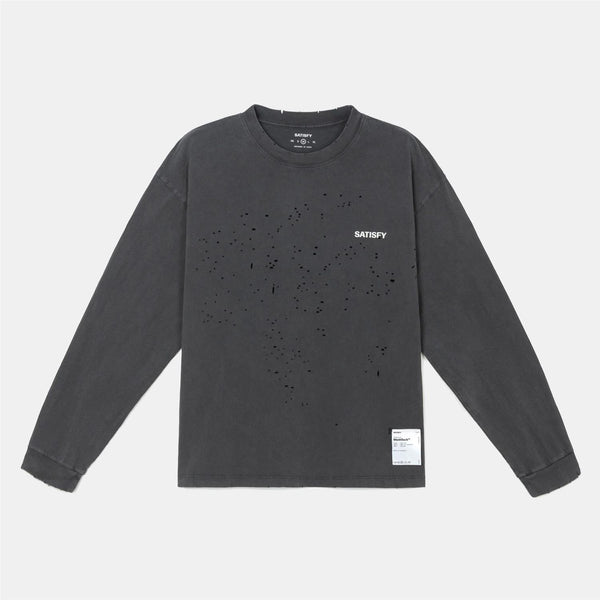 MothTech™ Long Tee - Aged Black