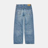 Wide Pant - Blue - Mid Used Paint