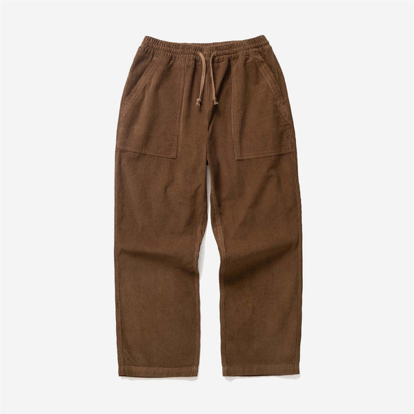 Corduroy Chef Pants - Bark