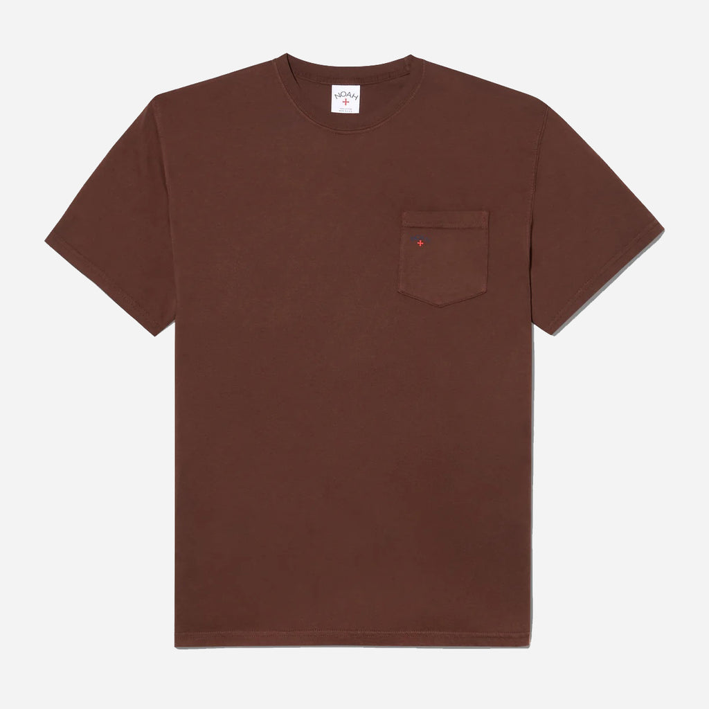 Core Logo Pocket Tee - Chicory Brown