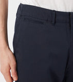 Wide Chino Pants - Navy