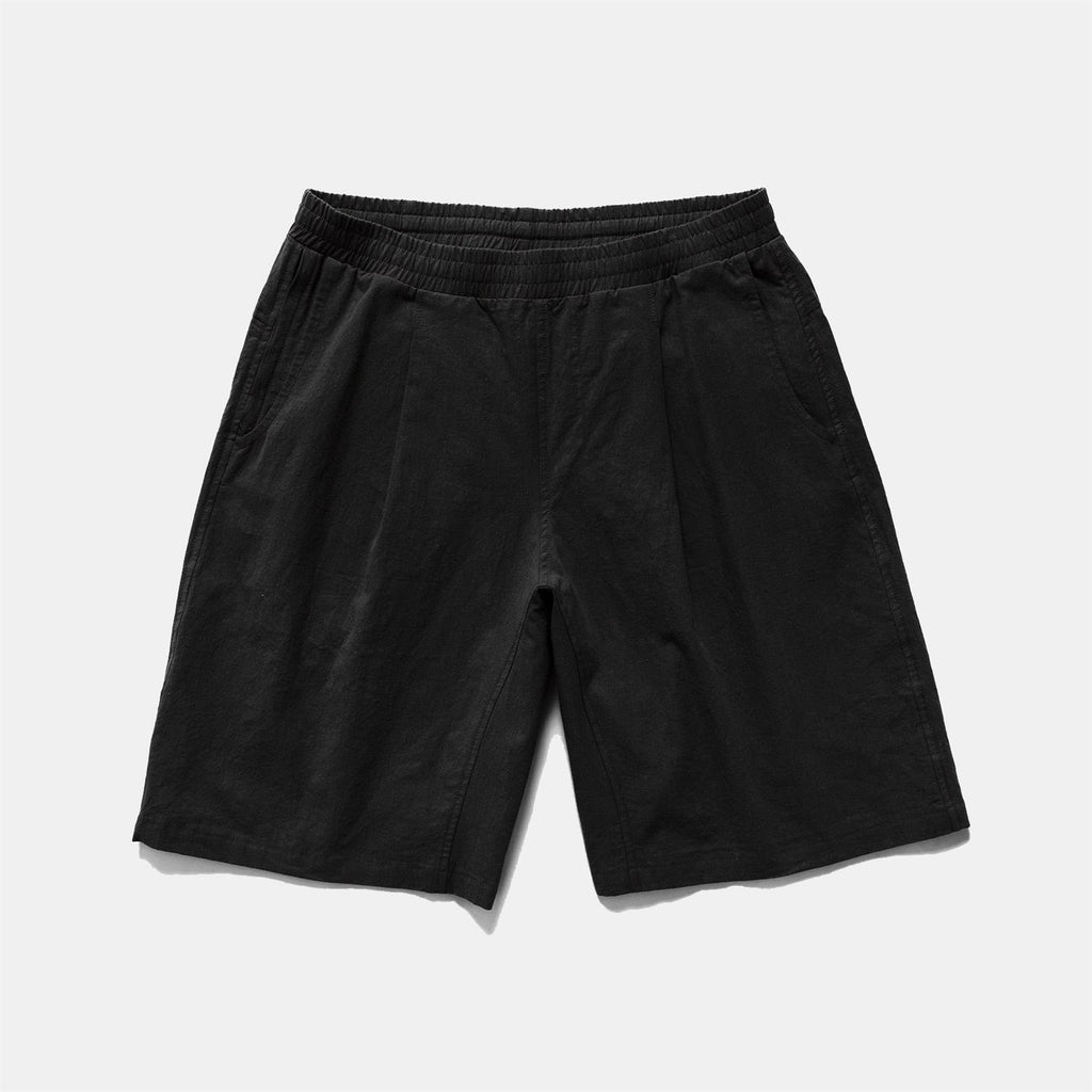 Atelier Short Vintage Linen Poplin - Black