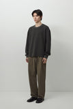 Waffle Long Sleeve - Charcoal