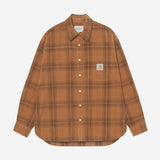 L/S Wilber Corduroy Shirt - Wilber Check/Hamilton Brown