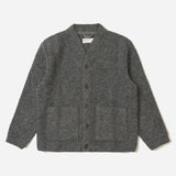 Advance Cardigan Wool Fleece - Grey Marl