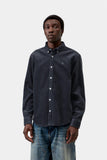 L/S Madison Cord Shirt - Dark Navy