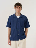 Maui Cotton Road Shirt - Blue