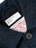 OG Bakers Jacket  Harris Tweed - Blue/Black